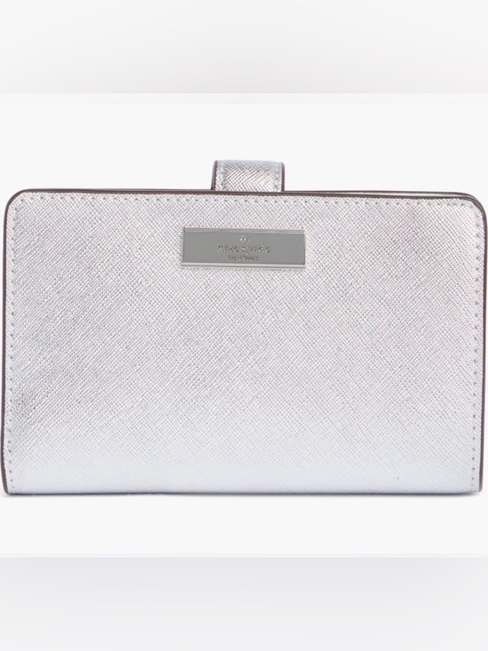 kate spade Handbags - ♠️Kate spade Metallic Bi-fold Wallet
